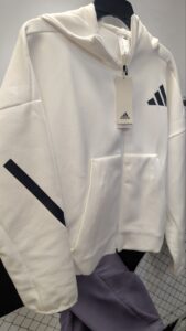 Chamarra Adidas Blanca - Imagen 3